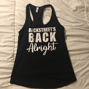 Backstreet Boys racerback tank